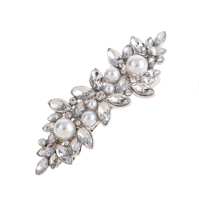 Wholesale Rhinestone Superflash Alloy Hair Clips